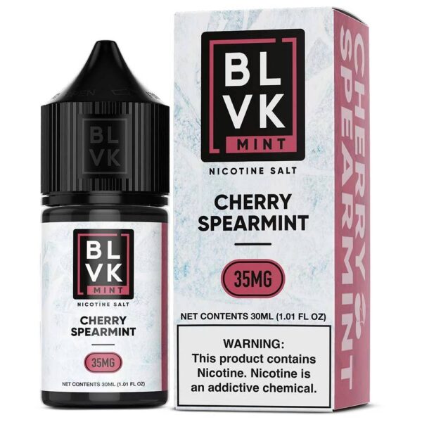 BLVK Salt Mint - Cherry Spearmint (Cereja e Menta) - 30ml - NicSalt