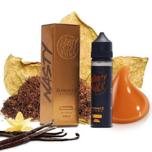 Nasty - Tobacco Bronze Blend (Tabaco com Caramelos) - 60ml Freebase