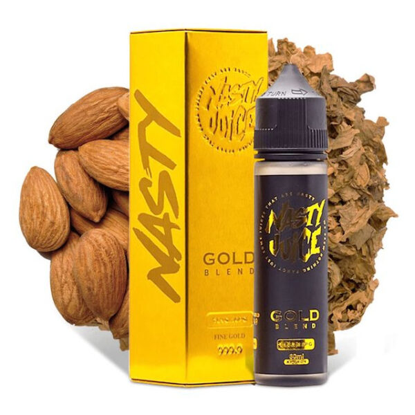 Nasty - Tobacco Gold Blend (Tabaco com Amêndoas) - 60 ml Freebase